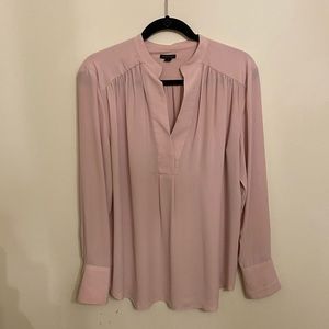 Ann Taylor Flowy Pink Shirt